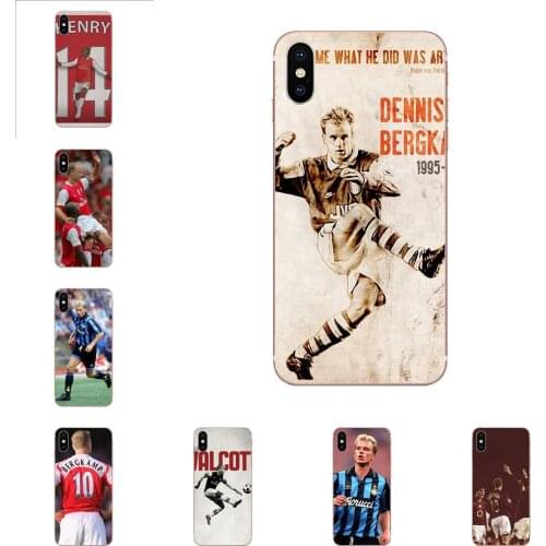 Skin Thin Pc Cell Case For Huawei Mate 30 Pro Lite 20s NOVA 6 SE 5 P40 p30 lite Honor V30 20 Pro Therry Henry Dennis Bergkamp