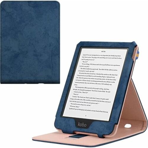 Smart Protective Cover PU Leather Case for Kobo Clara Hd Cover 6 Inch Shell Protector for Kobo Clara Hd Funda Ebook
