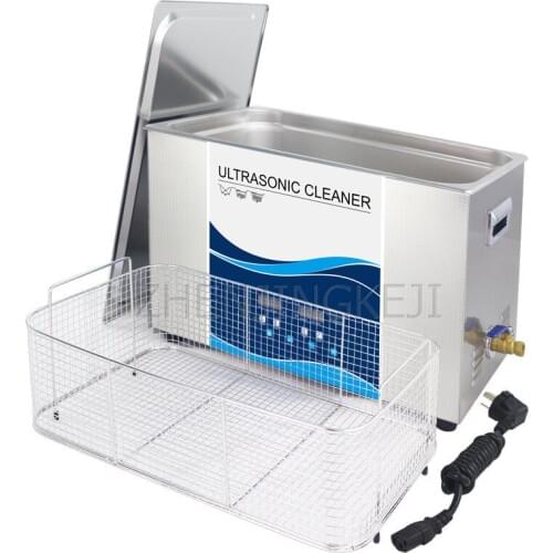 110V/220V High Power Ultrasound Cleaner 30L Laboratory Equipment Tableware Hardware Degreasing Rust Removal Cleaning Equipment