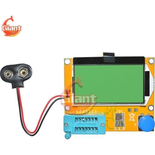 M328 LCR-T4 Backlight Diode Triode Capacitance Screen Tester T4 Meter LCD Digital Transistor Tester For MOSFET/JFET/PNP