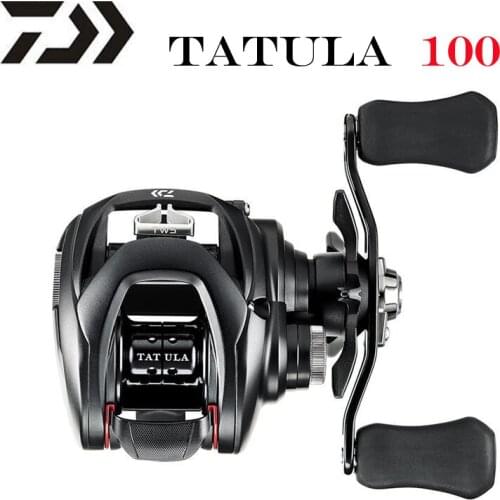 100% Original NEW DAIWA TATULA 100 H 100HL 100HS 100HSL 100XS 100XSL MAX DRAG 5KG fishing reel Casting Reel