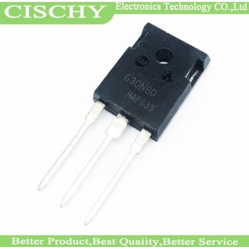 5pcs/lot IGW30N60T G30T60 IKW30N60T K30N60 SGW30N60 G30N60 K30T60 TO-247