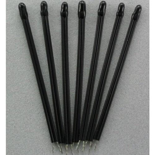 Free ship by SGP 100pcs/lot NTC Sensor 10K 1% 3950,length 75MM 28# NTC thermistor temperature sensor