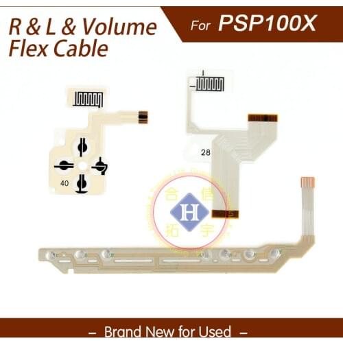 HOTHINK Replacement Direction Cross Button Left Key Volume Right Keypad Flex Cable for Sony PSP 1000 / PSP 1004 1001 1008