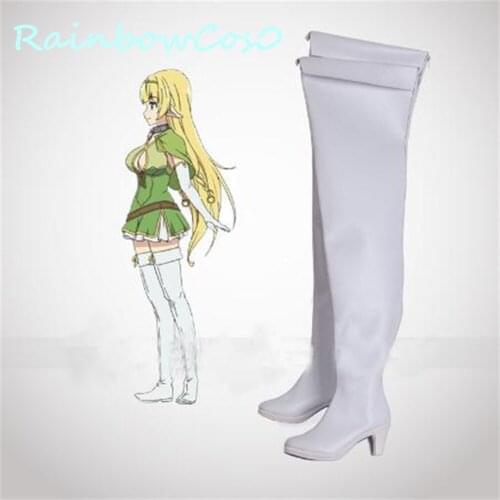 How NOT To Summon A Demon Lord Isekai Maou To Shoukan Shoujo Dorei Majutsu Shera L Greenwood Cosplay Shoes Boots W923