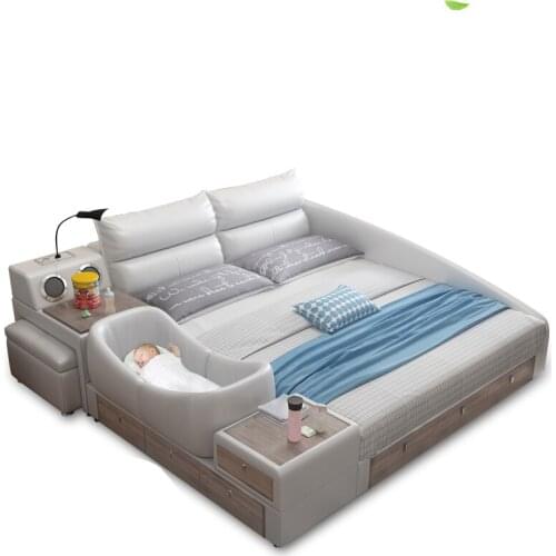 Smart bed frame camas bedroom furniture кровать двуспальная lit beds سرير muebles de dormitorio мебель bedroom set cama de casa