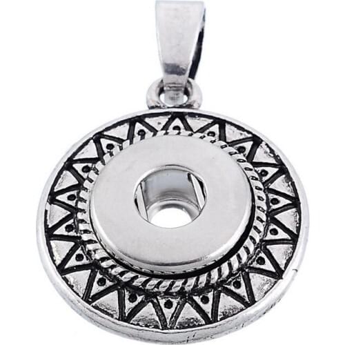 Hot Pattern Snap Button Pendants Necklaces fit 12MM snap buttons Fashion hot selling In Europe And USA wholesale XL9013