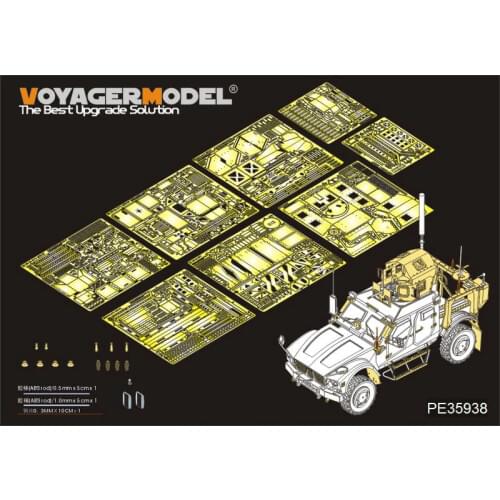 1/35 voyager model PE35938 Modern US M1240A1 M-ATV (For PANDA HOBBY 35027)