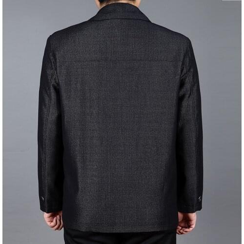 Men Jackets Windbreaker Middle-Aged And Old Male Overcoat Plus Size 5XL 6XL Casual Windproof Jacket Coat