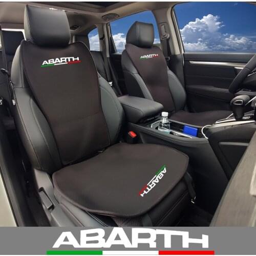 Car Soft Plush Seat Cushion Warm Winter Pad Mat Auto Interior For ABARTH 70th anniversary 124 GT Spider 695 pista Scorpione XSR
