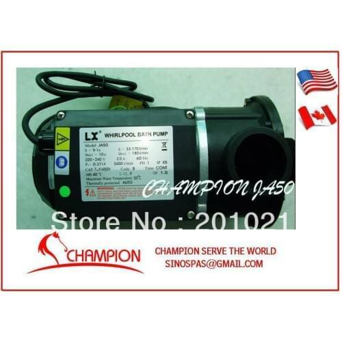 LX JA50 220V 60HZ 0.5HP 370W 3450 r/min spa Circulation pump + 100% warranty To usa & canada only