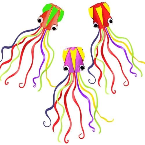 New 4 m Octopus Single Line Software Power Kite With Flying Tools Inflatable And Easy To Fly