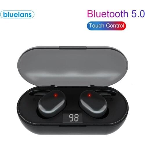 Q2 TWS Bluetooth 5.0 Earphones Wireless Noise Reduction Stereo Sports Music Earpbuds with Charging Box For iPhone Sansung LG