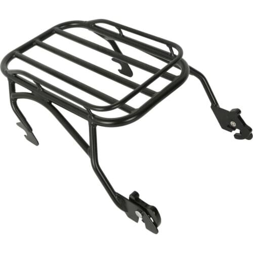 Motorcycle Detachable Solo Luggage Mounting Rack For Harley Touring Road King 1997-2008