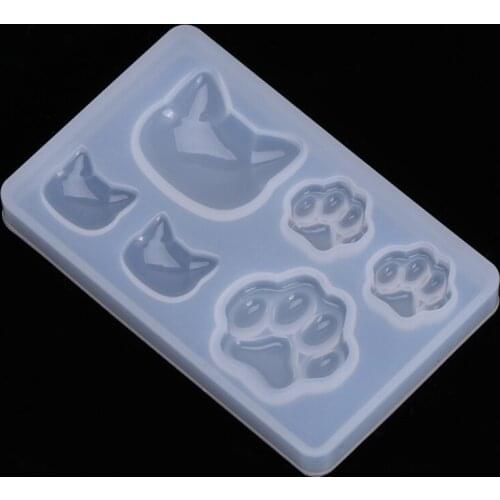 Silicone Mold DIY Crafts Claw Moon Geometry Mirror For Jewelry Making Decorative