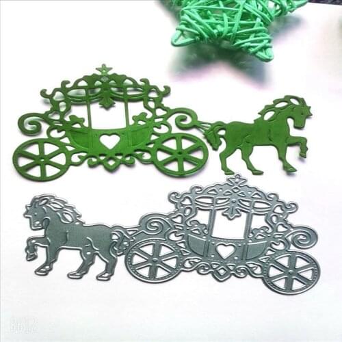 Wedding carriage Metal Cutting Dies for DIY Scrapbooking Album Paper Cards Decorative Crafts Embossing Die Cuts
