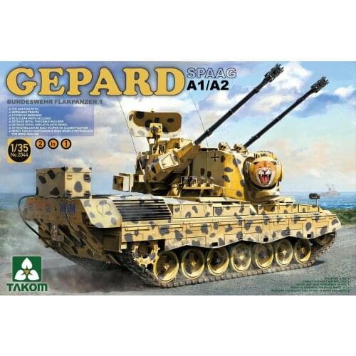 Takom #2044 1/35 Bundeswehr Flackpanzer1 Gepard SPAAG A1/A2