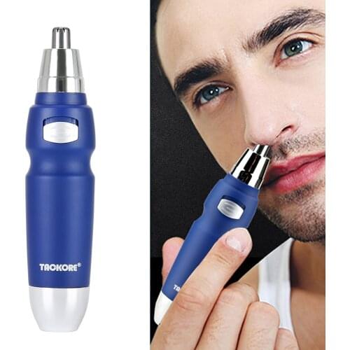 Electric Nose Hair Trimmer Nose Shaving Scissors Nose Shaving Nasal Knife Shaver Nose Ear Trimmer Safety Face Care For Men