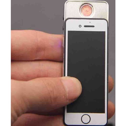 Ultrathin Mini- Originality Personality Usb Charge Lighter Boyfriend Silent Electronics Point Smoke Detector
