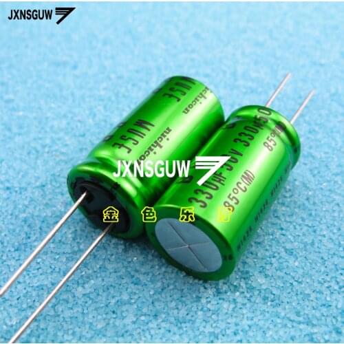 10PCS UES1H331MHM NICHICON MUSE BP 50V330UF 16X31.5MM Green Non Polar 330uF 50V Audio Electrolytic Capacitor ES 330uF/50V