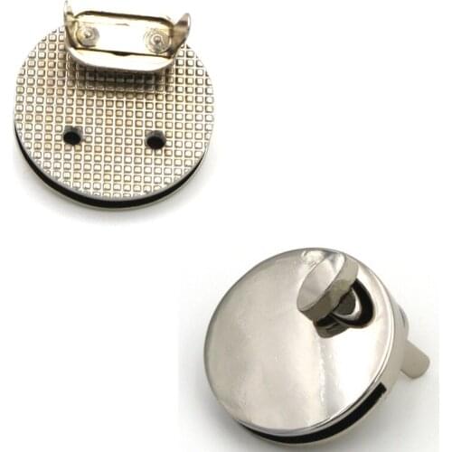 2.5cm Purse Twist Lock Closure Oval Turn Lock Bag Fastener Bag Twist Lock