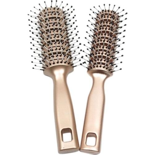 Anti-Static Hair Brush 9 Rows Detangling Brush Hair Styling Comb Scalp Massage Comb