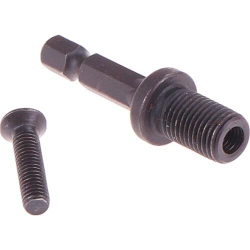 Keyless Drill Chuck Screwdriver Impact Driver Adaptor Hex Shank Drill Bit Tool Quick Change Convertor Adapter 2-13mm