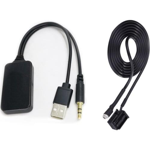 Biurlink Wireless Bluetooth Adatper CD30 DVD90 CDC40 3.5MM Jack Aux Cable Audio Line 12Pin Connector for Opel Combo Corsa Agila