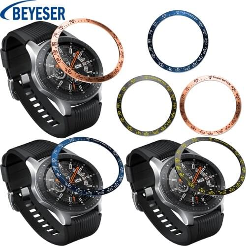 For Samsung Gear S3 Frontier Bezel Ring Cover Case for Galaxy Watch 46mm Bezel Ring Protection Smart Bracelet Cover Accessories