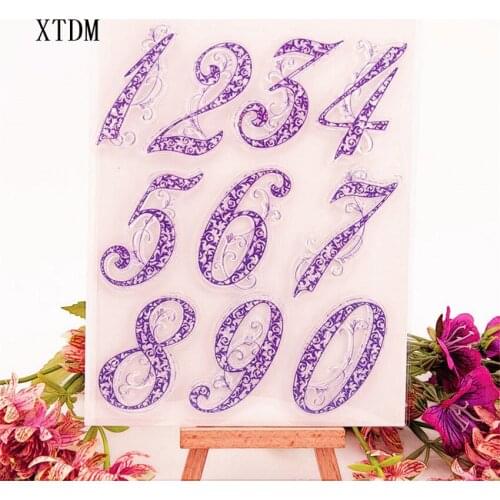 Hot sale digital Transparent Clear Stamps / Silicone Seals Roller Stamp for DIY scrapbooking photo album/Card Making