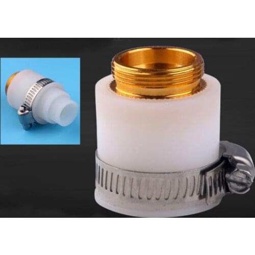 Tap water filter faucet adapter 21MM male thread Food grade white/Black silicone Universal water purifier connector