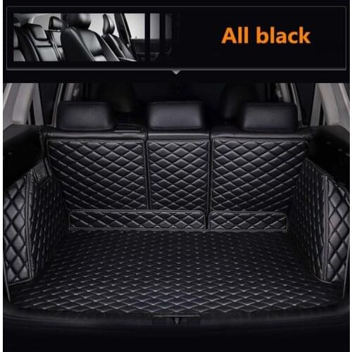 NEW For Hyundai Genesis Sedan 2015 Car Floor Trunk Carpet Rugs Mats Waterproof Automobile Accessories Custom Cargo Liner
