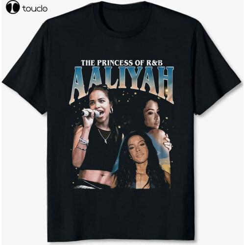Princess-Aaliyah Shirt R&B Pop-Music Big Gift Fan Customized Handmade T-Shirt