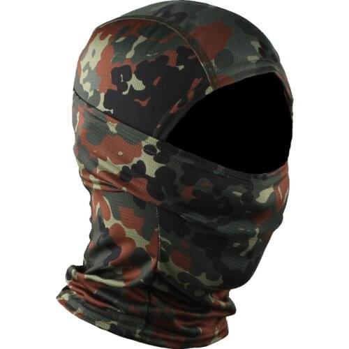 Military Balaclava Tactical Hunting Mask Camouflage Head Cover Full Face Scarf Breathable Fast Dry Cap Elastic Sandproof Bandana