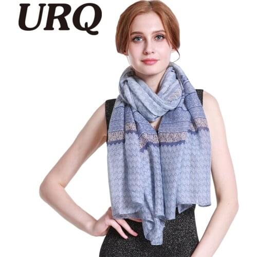 New Fashion Winter Viscose Scarves Soft big Geometry Plaid Woman Long Cotton Scarf Shawl Lady Hijab Stole V9A18440