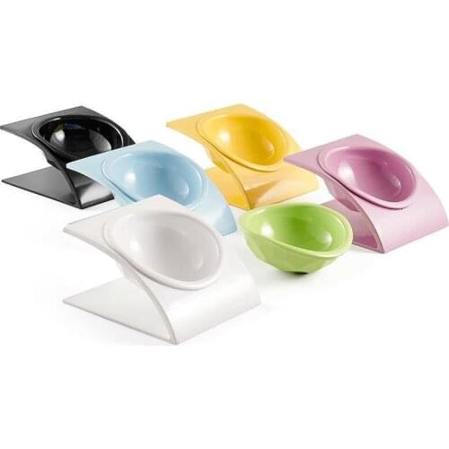 Dog Feeder Drinking Bowls for Dogs Cats Pet Food Bowl Comedero Perro Miska Dla Psa Gamelle Chien Chat Voerbak Hond D2227