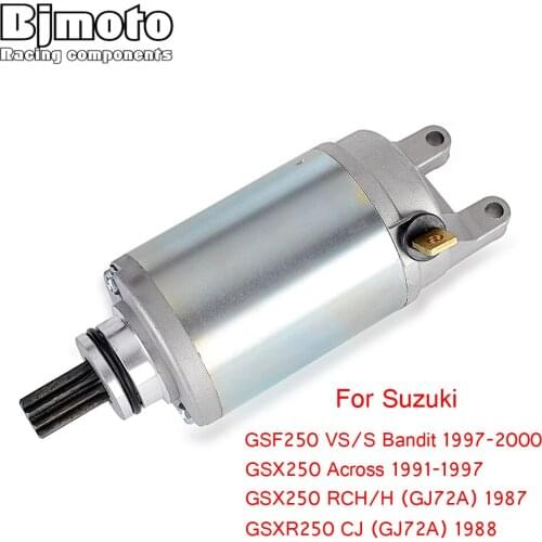 Motorcycle Starter Electrical Engine Starter Motor 31100-11D00 For Suzuki GSF250 VS/S Bandit 1997-2000 GSXR250 CJ 1987