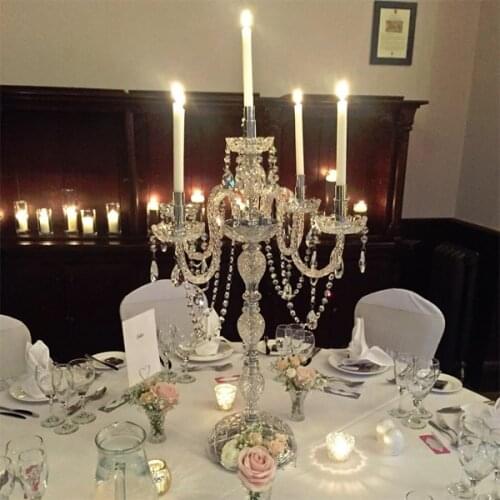 Wedding centerpiece Table Candelabras candle holder Wedding Decoration 10 pcs/lot