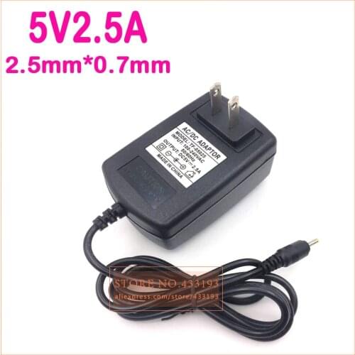 US Plug: 5V2.5A Power Adapter better than 5V/2.5A 5V2.5A power supply AC Adapter Power Source 2.5mm*0.7mm