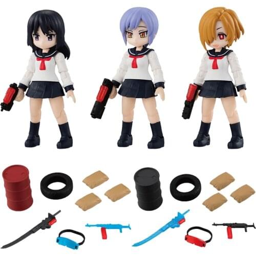 Bandai Gashapon Water Gun Shooter Girl Aqua Shooters 04th Movable MSE Scene Accessories