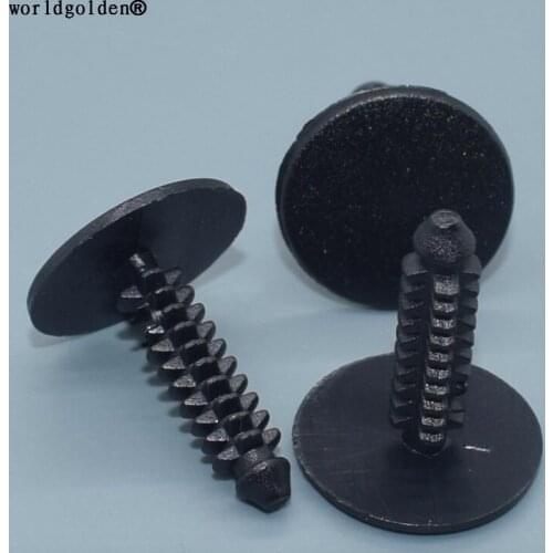 Worldgolden 100pcs auto fasteners Screen Shroud Vent Grille To Panel Retainer for GM#20514862