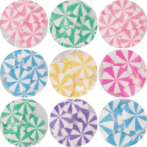 30g Soft Polymer Clay Slices Candy Slices Sprinkles For Slimes Filling Charms Fluffy Mud Hairpin DIY Craft Handcraft Accessory