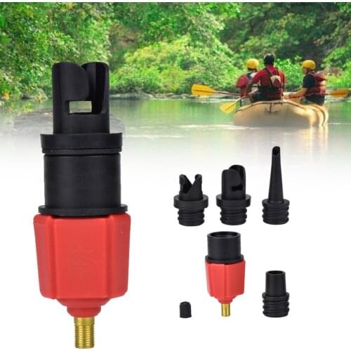 Pump Adaptor Air Valve Adapter for Surf Paddle Board Dinghy Canoe Inflatable Boat