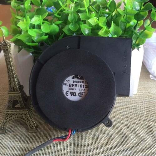 For Delta Bfb1012eh 9733 12v 2.94a Double Ball Max Airflow Rate Fan Centrifugal Turbine Blower