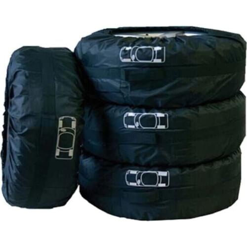 BBQ@FUKA 13"-19" SUV Pickup Spare Wheel Tyre Tire Protection Storage Bag Carry Tote Cover Fit For Audi BMW Toyota Honda ect