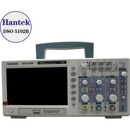 Hantek DSO5102B Digital storage oscilloscope 100MHz 1GSa/s better than ADS1102CAL