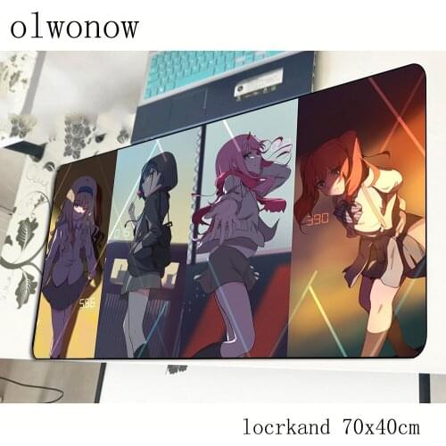 Darling in the franxx mousepad 700x400x3mm Adorable gaming mouse pad gamer mat cool new computer desk padmouse keyboard play mat