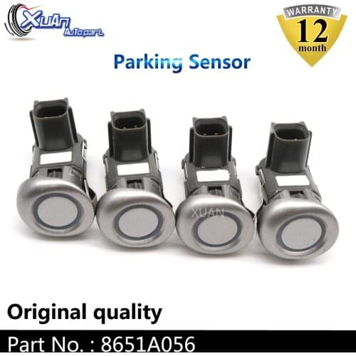 XUAN 4pcs Car PDC Parking Sensor 8651A056 For Mitsubishi ASX Lancer Sportback Outlander II 8651A056HA