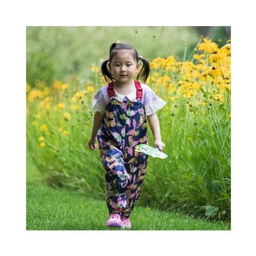 Children Waterproof Rain Pants New Brand Waterproof Overalls 1-7Yrs Baby Boys Girls Overalls Fashion Kids Overalls