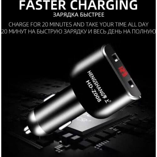 BOOST Car Cigarette lighter socket Splitter Charge Dual USB 5.4A Quick Charge 12V 24V Auto Power Adapter Plug